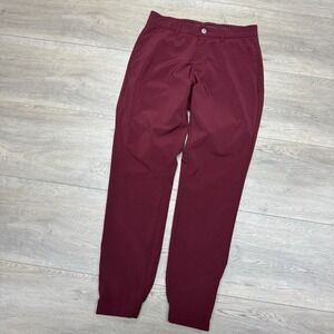 Primo Golf Joggers Men's Sz 30 Regular Maroon Burgundy Golf